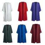 Choir Robe Gown Ladies Mens Priest Preachers Clergy Graduation Various Colours