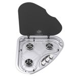Thetford Hob 3 Burner Cooker Series 330 Triangle Left Hand 12V Ign Caravan Boat