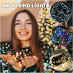 10-50M Christmas Fairy Lights LED String Mains Plug-In Outdoor Xmas Home Decor