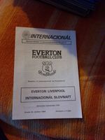 Inter Bratislava V Everton 24/10/1984 ECWC - original programme (44)