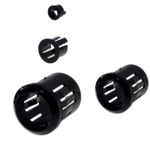 3 / 5 / 8 /10mm LED Mounting Plastic Clip Snap-in Holder Bezel Socket UK Seller