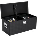 Truck Bed Tool Box,Heavy Duty Aluminum Waterproof Lockable Storage Bed-Mounted