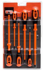 Bahco 620-6 VDE 1000v Insulated 6 Piece Screwdriver Slotted & Phillips Set
