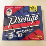 Panini Prestige 2025-26 EFL Football preferred hobby box