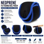 Neoprene Fly Fishing Reel Pouch Protective Reel Cover Case 5WT 7WT 9WT