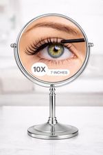 Diva Luxury 7–8 Inch Professional Vanity Mirror – 3X 5X 10X Magnifying Makeup