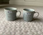 Denby Halo Speckle Stoneware Mugs 400 ml x2