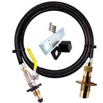 LPG Gas Filling Set Bayonet Fill. Point UK hand wheel soft nose Pol Swivel