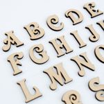 VICTORIAN FONT WOODEN 3.2MM MDF LETTERS & NUMBERS IN SIZES 2-3-4-5-6-7-8 & 10cm 