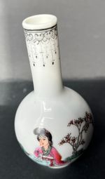 Small Chinese Porcelain Bottle Vase