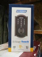 Schlage Touch Camelot Aged Bronze Touchscreen Keypad Electronic Deadbolt Lock