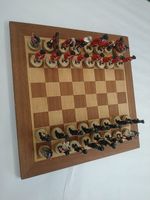 American Revolutionary War Chess Men Set Independence revolution