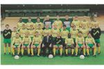 NORWICH CITY FOOTBALL TEAM PHOTO>1992-93 SEASON