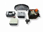 Saab 9-5 2009 Diesel engine ECU kit and lock set 0281015210 MDB46178