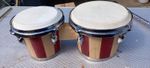 Set Of Bongos drums Wooden And Metal Etc