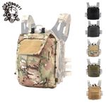 Tactical Zip-on Panel Pack Backpack Carrier Pouch Bag For AVS JPC 2.0 CPC Vests