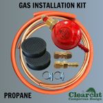 Campervan Gas Hob Installation Kit Propane Smev/Dometic Hob Caravan Boat RV