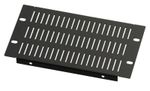 3U Half-Rack 10.5 inch 266mm Folded Slotted Vented DJ Rack Panel  Rack Mounting