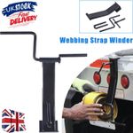 Webbing Ratchet Strap Winder Tool Fit (HGV Cargo Truck Winch Transport Tie Down)