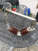 Porcelain 12kV  Powerline Fuse Holder And Fuse Barrel See Pictures