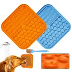 Pet Lick Mat Anti-Anxiety Treat Mat Feeder Puppies cats Wall Suction Dog Plate