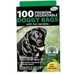 DOGGY BAGS EXTRA STRONG Scented Dog Puppy Poo Waste Easy Tie Scooper Poop LEMON