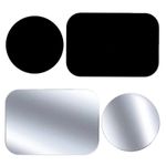Magnetic Car Phone Holder / Metal Plate Replacement Adhesive Pad Round Rectangle