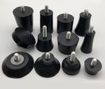 M6/M8/M10 Rubber Adjustable Screw Bolt Leveling Foot Machine Feet Furniture Leg
