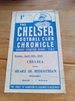 Chelsea v Hearts 26th April 1948 Friendly Match Heart Of Midlothian (2)