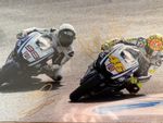 Rare - Rossi Vs Lorenzo Catalan GP 2009 Signed By Both riders With COA