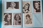 68 MOVIE STAR POSTCARDS inc PICTUREGOER JOSEPHINE BAKER GLAMOUR FILM PHOTOS