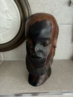 Beautiful Mid Century African Carving Made Of Ironwood. 13” Tall And Heavy