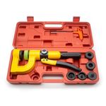 Hydraulic Punching Machine Portable Manual Hole Opener Puncher with 6 Dies