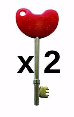 2 PACK NKS RADAR KEY Disabled Toilet Bathroom Door Access  Turn Pub Cafe