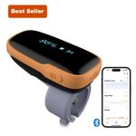Wellue WearO2 Ring Oximeter Bluetooth Blood Oxygen Monitor with Vibration Alarm