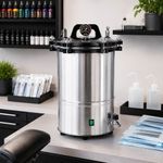 18L/24L Electric Autoclave Sterilizer Stainless Steel Pressure Steam Machine 2KW