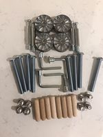 Full Set of Fixings for the Mama's and Papa's Hampden Cot Bed
