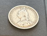 1887 Silver Queen Victoria Coin
