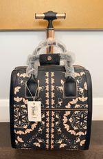 NWT Ted Baker London Wheelie Bag Womens Travel Tote Suitcase Cabin Weekender