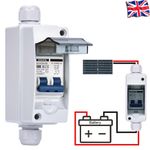 DC40A 12-240V Solar Battery PV Switch Waterproof Enclosure Disconnector Isolator