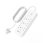 Belkin Surge Protector Power Strip - 6 AC Outlets - USB-A & USB-C ports- 2M Cord