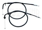 GSF600 Both Throttle Cables Push & Pull 1995-1999 Suzuki Bandit Mk1 - LMC-1110