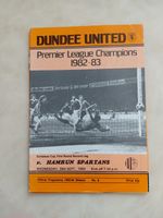 DUNDEE UNITED V HAMRUN SPARTANS ( WEDNESDAY 28TH SEPTEMBER 1983 )