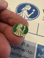 WSET Level 2 Lapel Pin – Wine & Spirit Education Trust – Green Enamel
