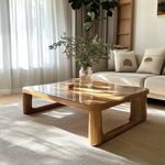 Transparent CLEAR PVC tablecloth mat 2mm square table protector coffee table mat