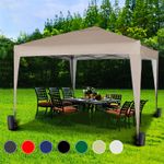 Mcc® 3x3m Pop-up Gazebo Waterproof Outdoor Garden Marquee Canopy NS