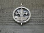 Rare Antique Vintage H&H Sterling Silver Be Prepared Boy Scouts Locket