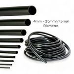 Flexible PVC Cable Sleeving Tubing Wiring Harness Black Automotive Wire Loom