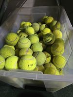30 Used Tennis Balls For Dogs. All Branded Balls, Slazenger, Head, Dunlop, Etc.