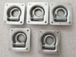 💖5X HEAVY DUTY 💖Recessed Trap Door Ring Pull Handle 9.5cm X 10cm X 2.5cm thick